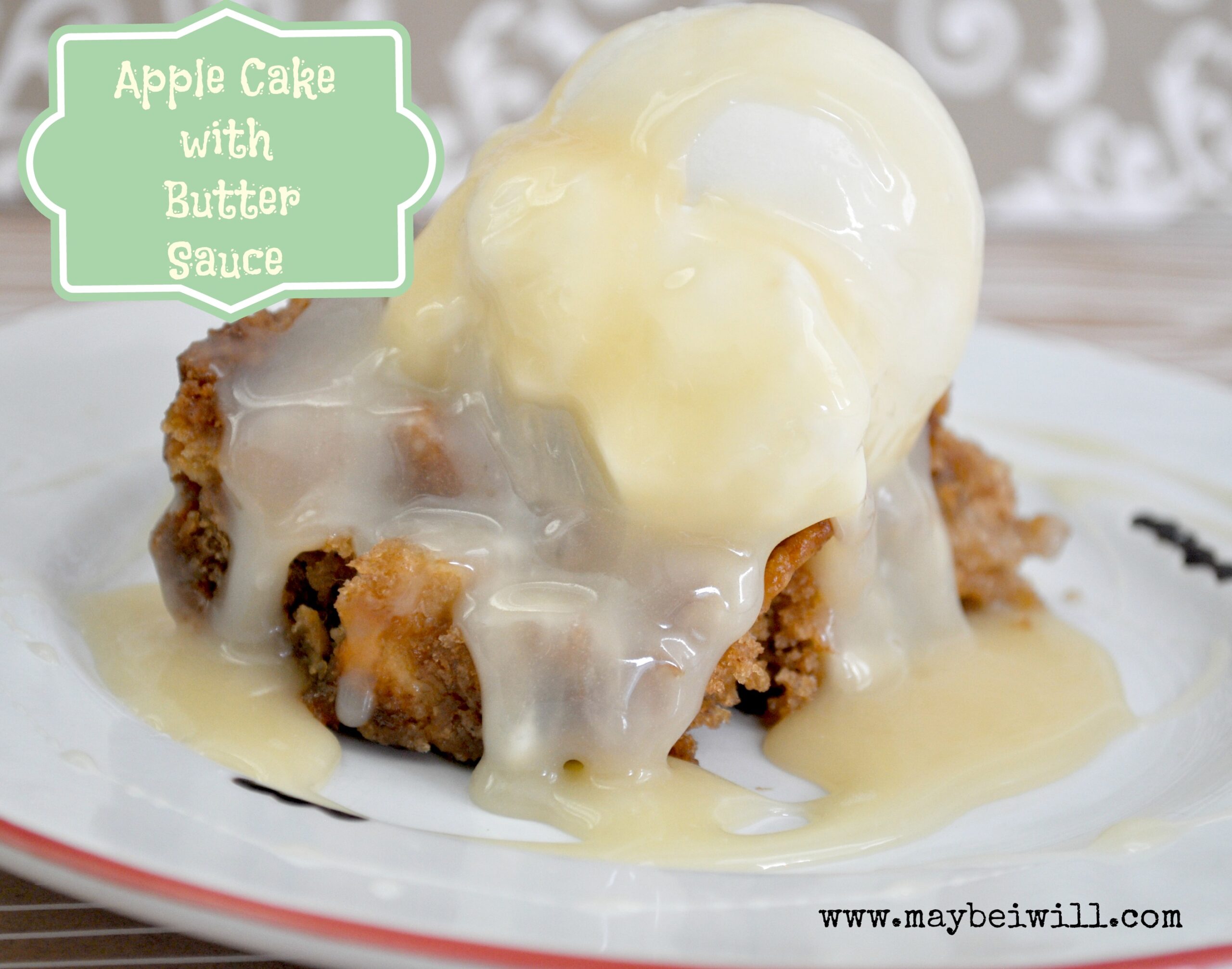 This easy pantry friendly Apple Cake will ROCK your world!
