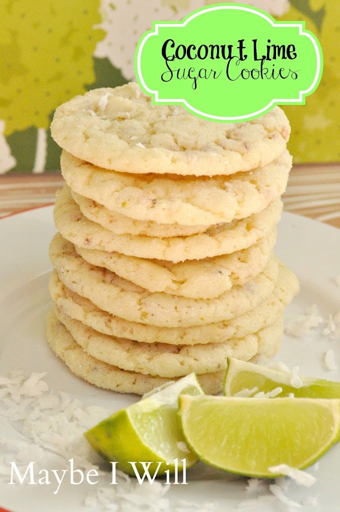 Coconut Lime Sugar Cookies