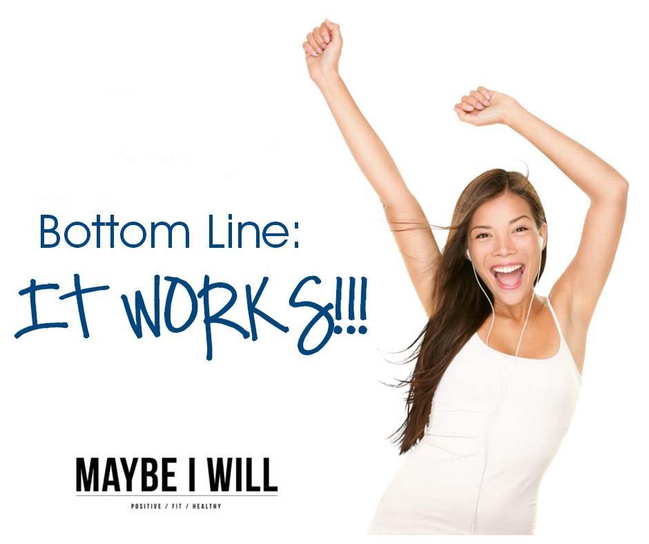 Photo of woman excited and energized all dressed in white, looking fit and happy. 