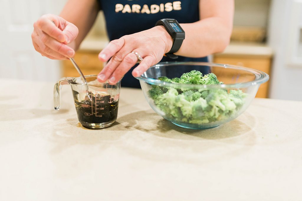 This savory broccoli salad is simple and easy to make. Although the ingredients may be simple, the taste is robust and full of savory goodness.