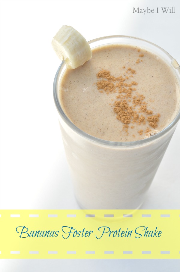 Bananas Foster Protein Shake