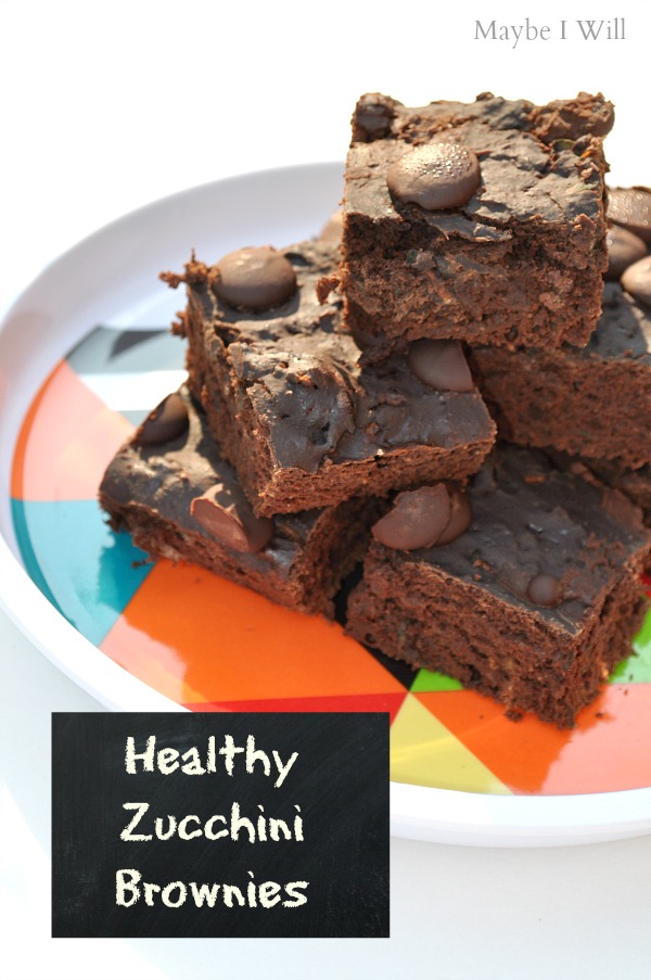 Healthy Zucchini Brownies