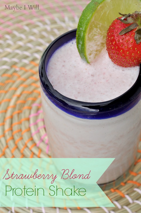 Stawberry Blonde Protein Shake