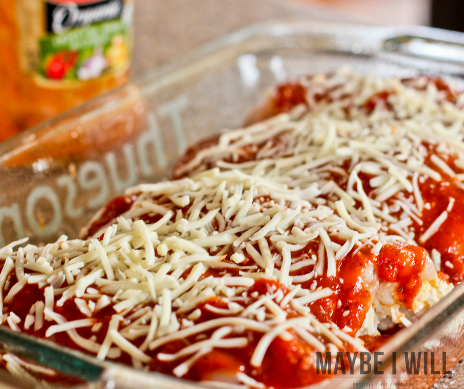 Cheesy Baked Chicken Roll-Ups - A super simple and easy dinner to get on the table in a hurry with only 5 ingredients it is sure to be a family favorite!