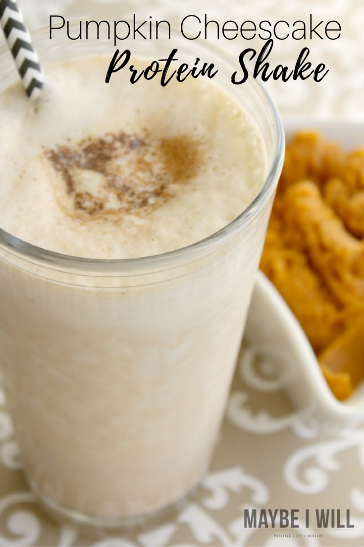 The Best Healthy and Delicious Pumpkin Cheesecake Protein Shake