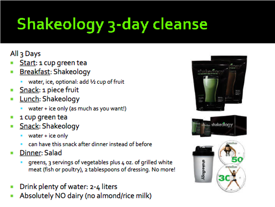 Shakeology-Cleanse