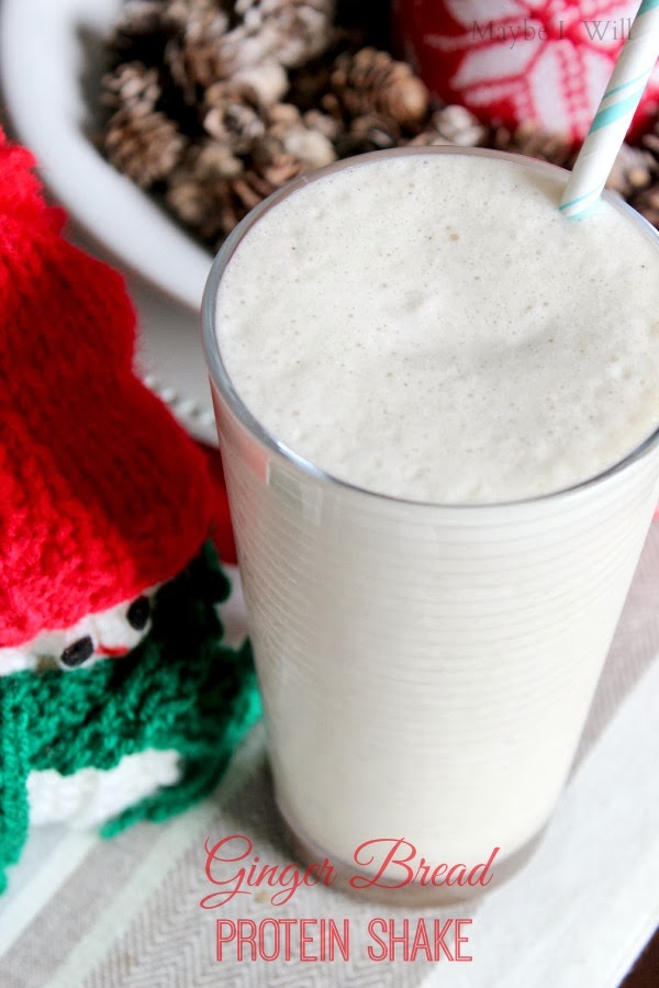 Gingerbread Protein Shake