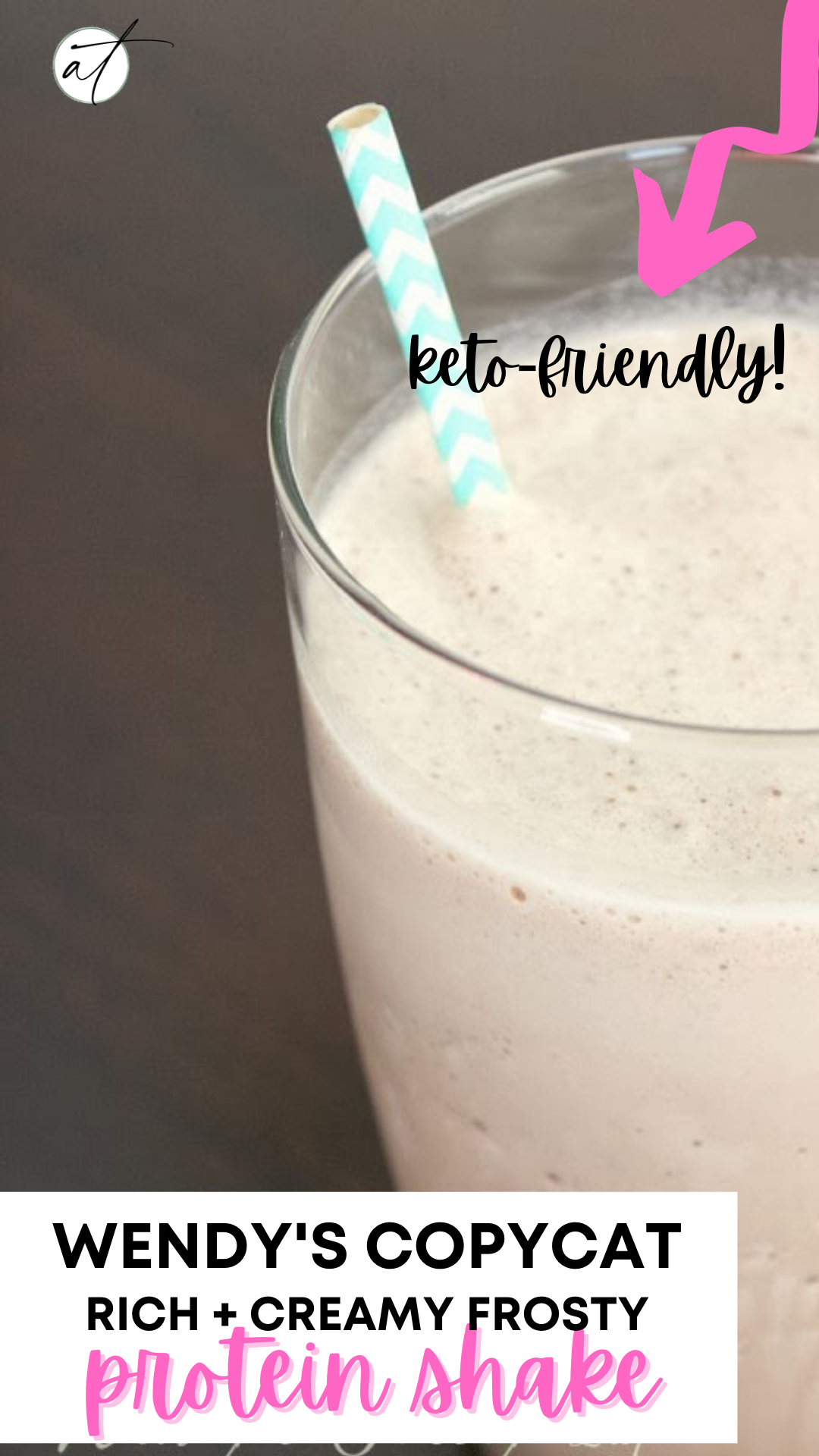 This Copy Cat Wendy's Frosty Protein Shake is rich and delicious and is sure to please your inner child. Plus the recipe is Keto-Friendly!