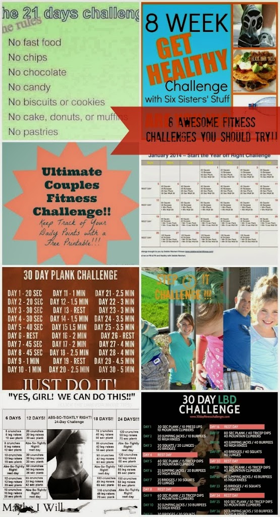 8 Challenges To Try To Help Kick OFF – A Healthier 2014