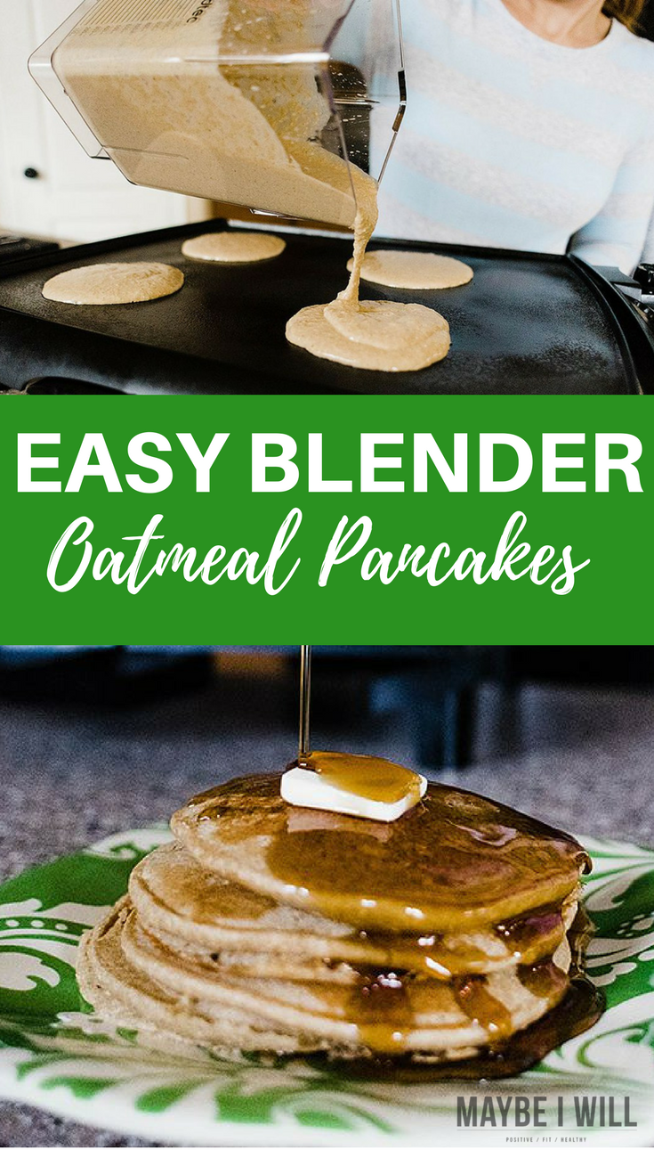 Easy and Delicious Blender Oatmeal Pancakes