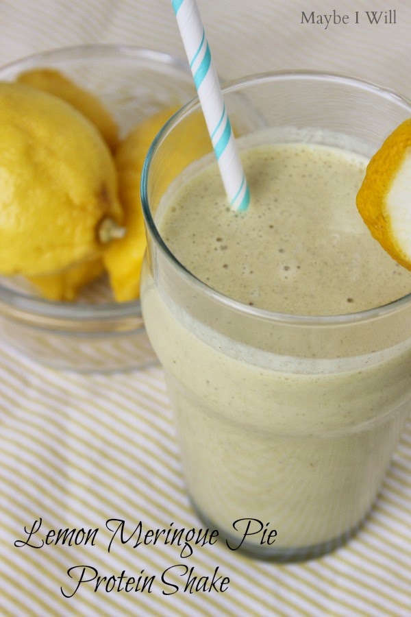 Lemon Meringue Protein Pie Shake