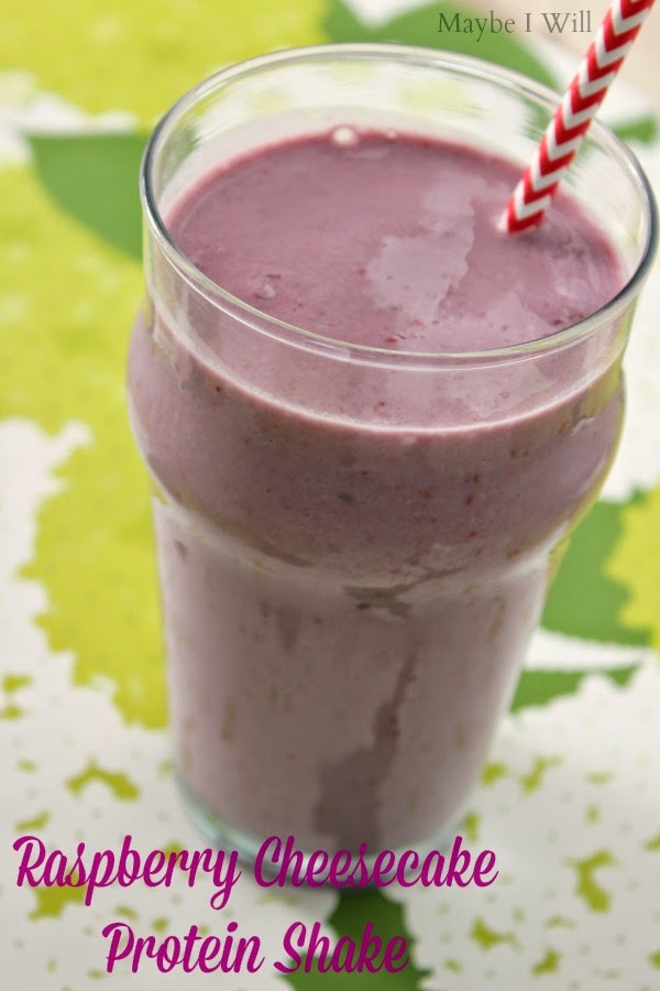 Raspberry Cheesecake Protein Shake