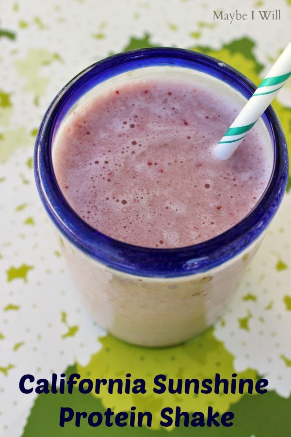 California Sunshine Protein Shake