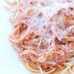 This easy and healthy dinner will have your kids begging for seconds!! Mine did!! #healthy #easy #crockpot {www.blog.andiethueson.com}