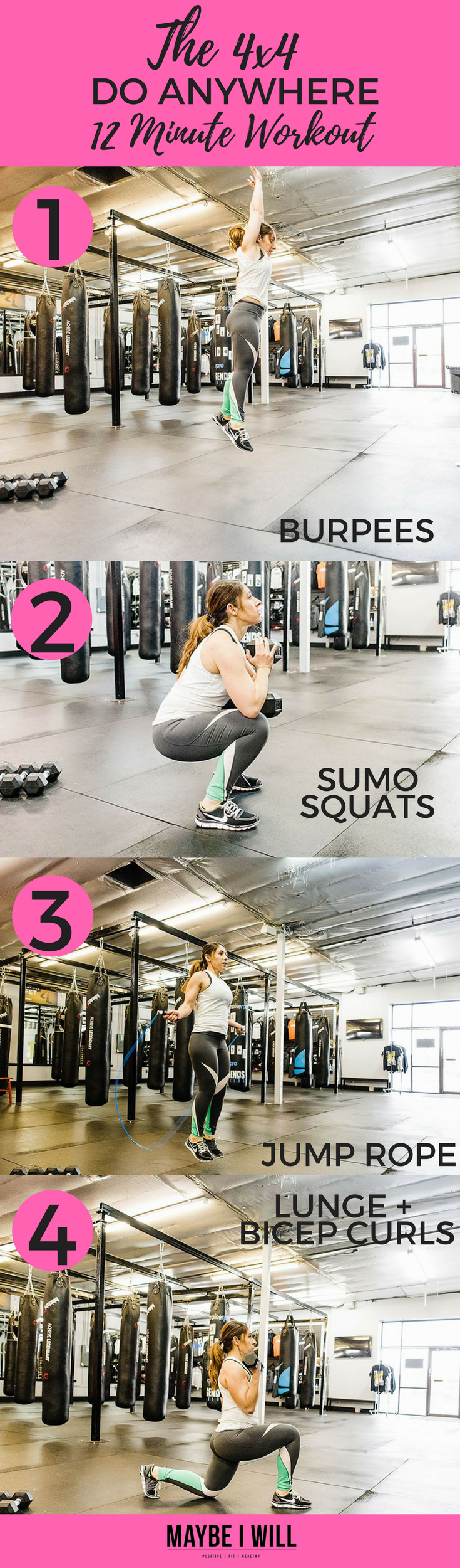 The 4×4 Do Anywhere 16 Minute Workout