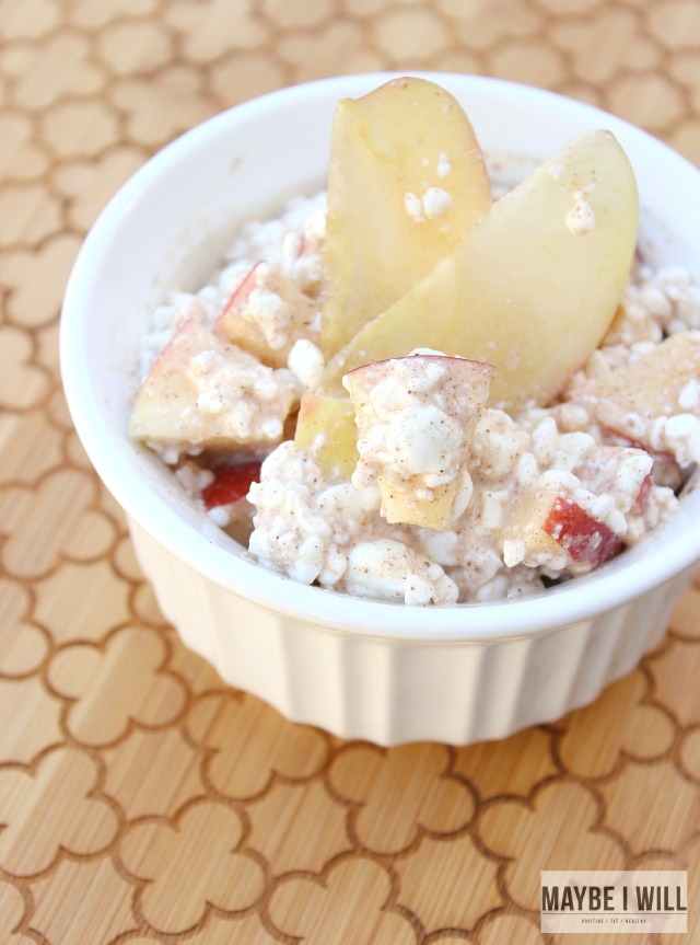 Apple Cinnamon Cottage Cheese