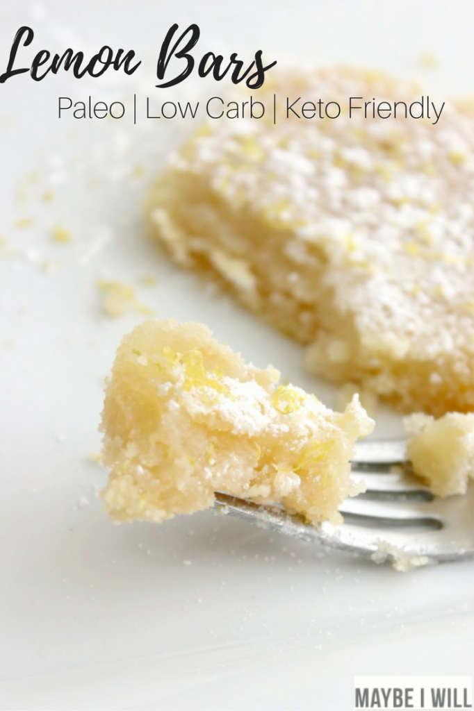 Paleo Lemon Bars