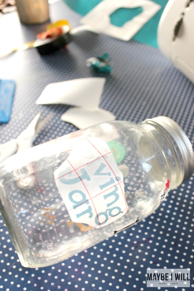 Place Transfer Tape on to Object