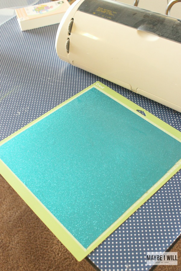 Place Vinyl on Cutting Mat