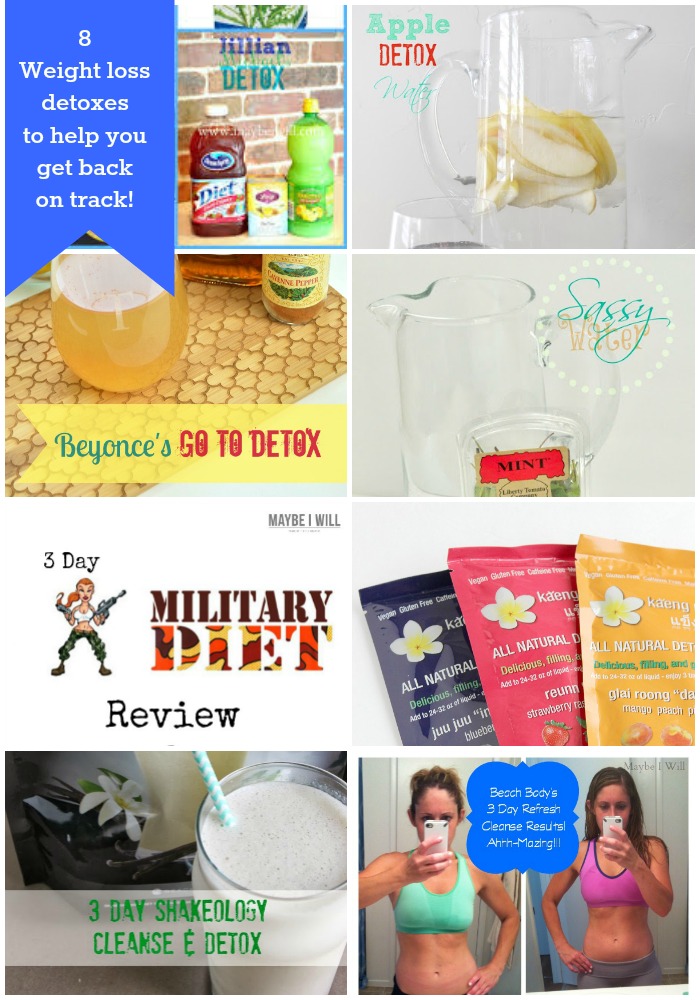 8 Weight loss Detoxes