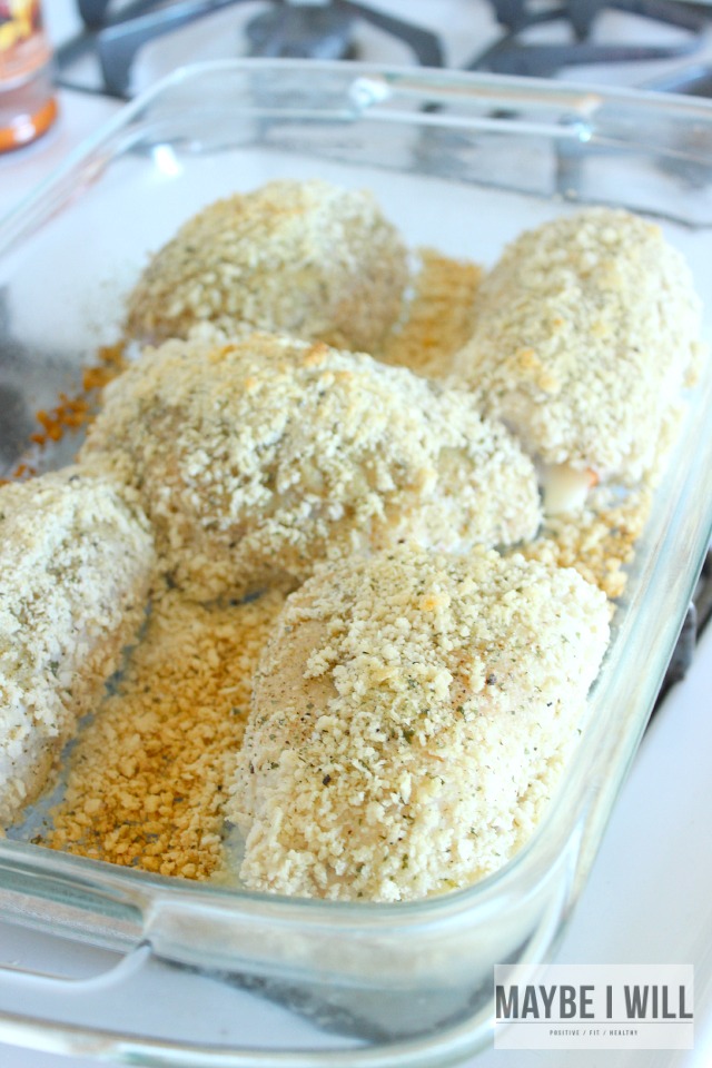 Panko Crusted Chicken Cordon Bleu