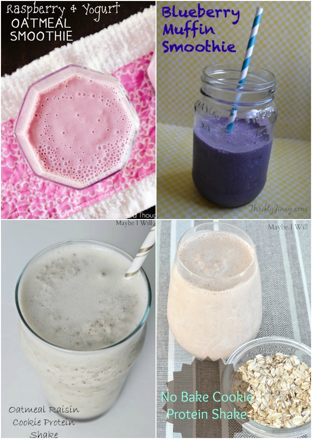 Oatmeal Smoothies and Shakes