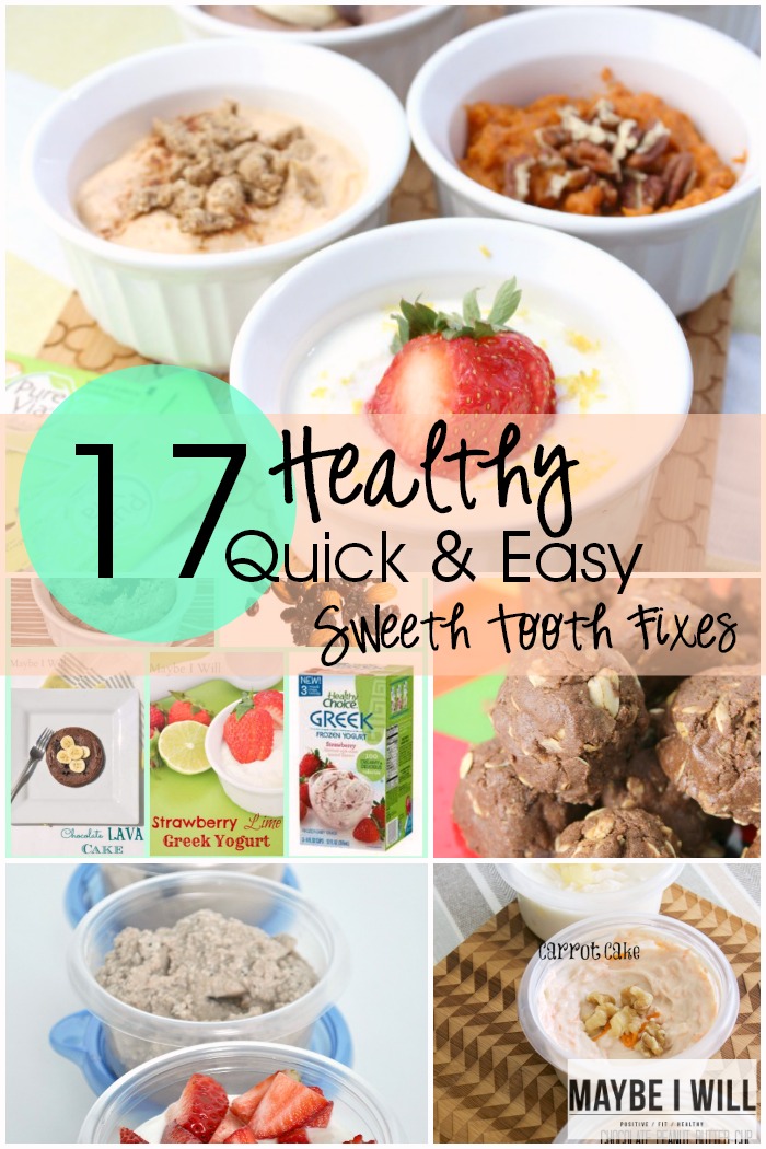 17 Quick and Easy fixes for when temptation comes a knocking!! Be ready! Bonus all these quick recipes are Ahhh-mazing!!! Diet or not! ;)