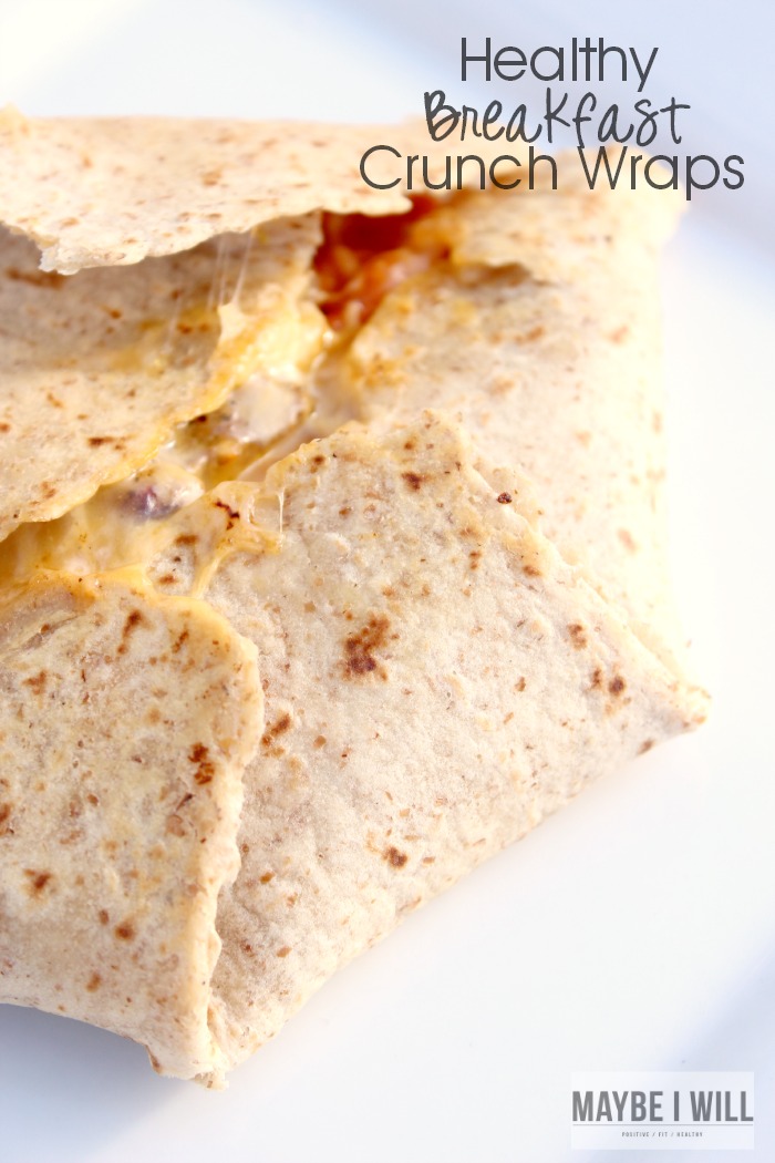 Taco Bell Breakfast Healthy Copy Cat Crunch Wraps