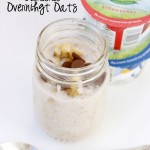 Such a quick and easy breakfast! To eat on the go!