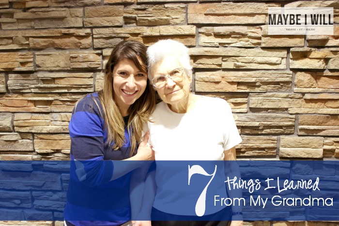 How even at age 90 My Grandma continues to inspire ME!