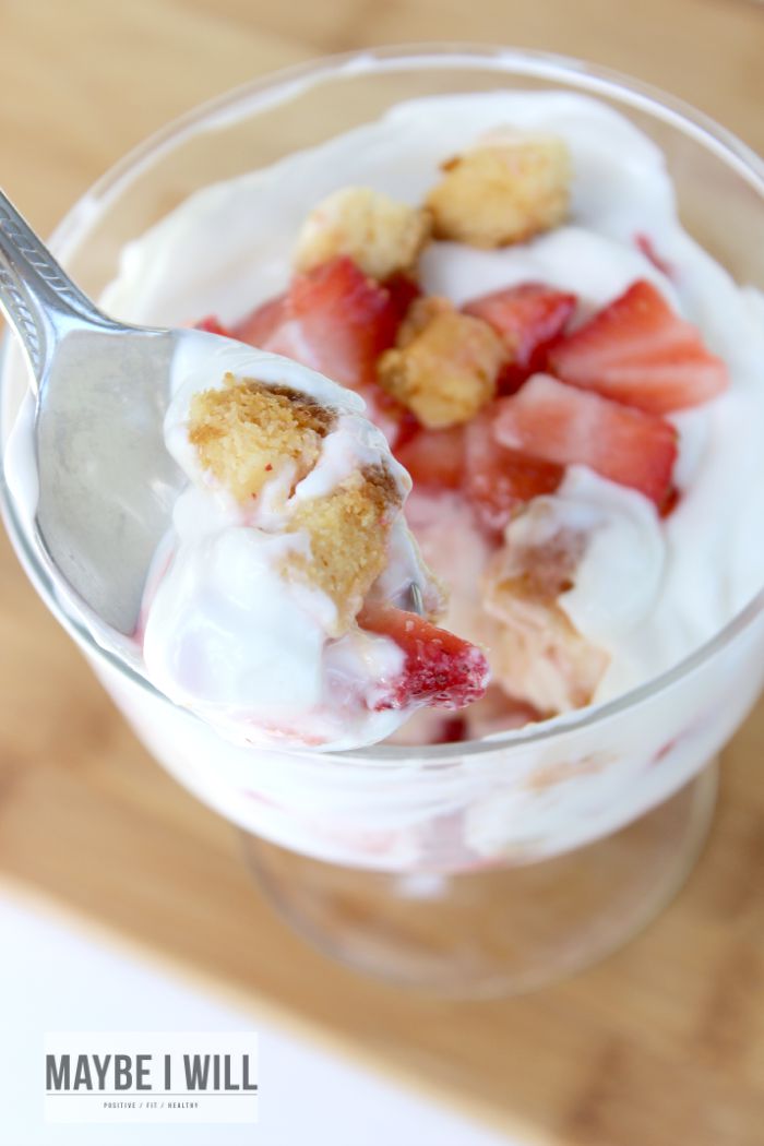 Fiber One Strawberry Cheesecake Parfait