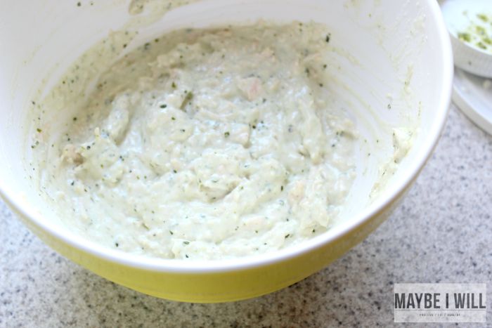 Chicken Pesto Filling