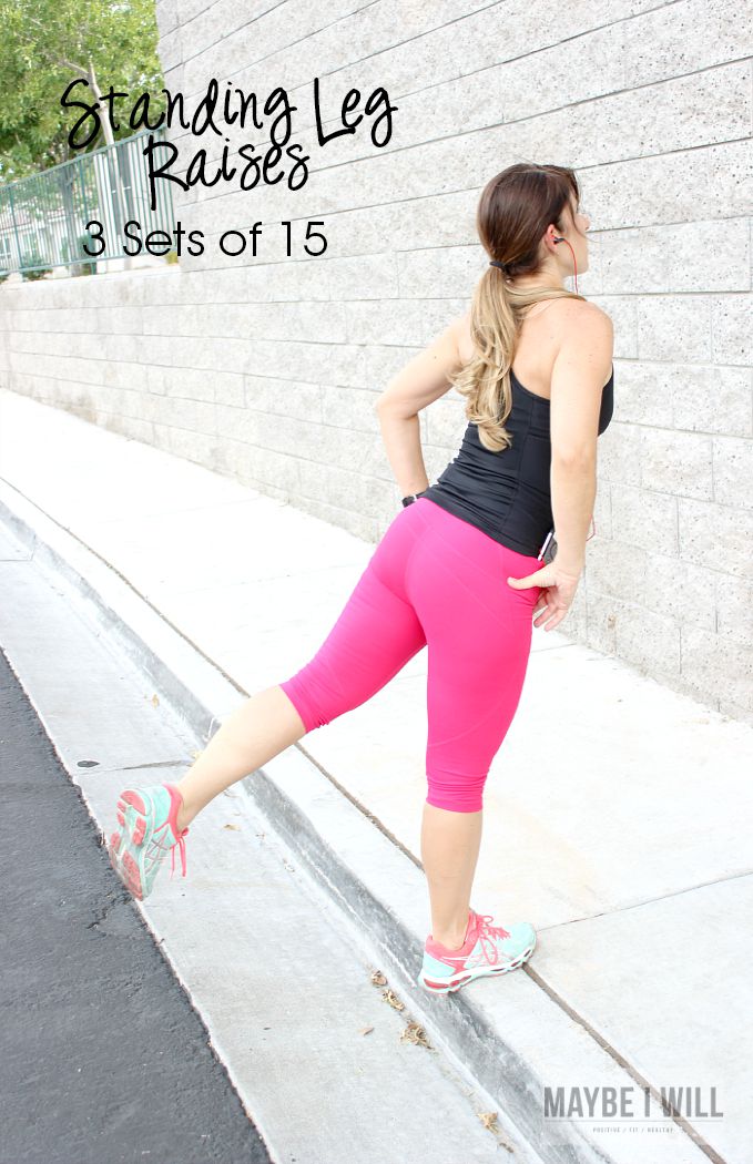 Standing Leg Raises