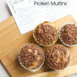 The DROOL worthy muffins are delightful and PACKED with protein + no added sugar!
