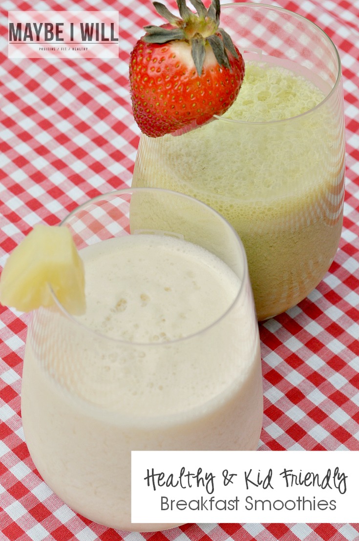 Break the monotony of breakfast with a fun and delicious breakfast smoothie your kids will love!