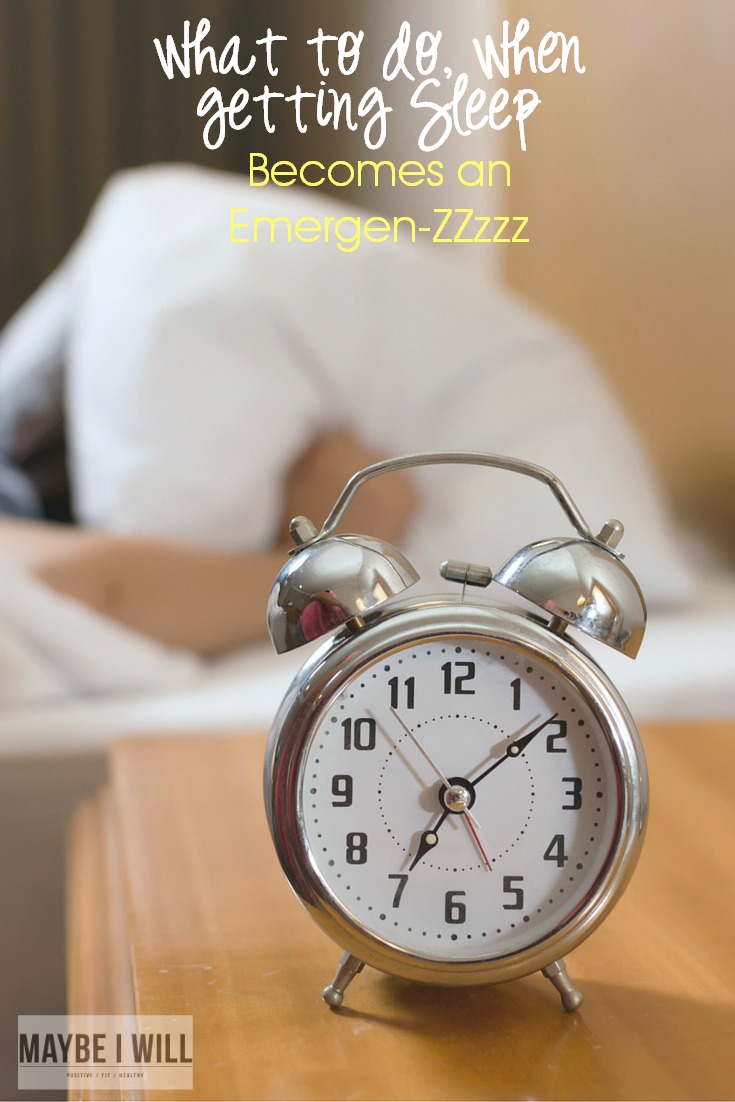 What to do when you need sleep!