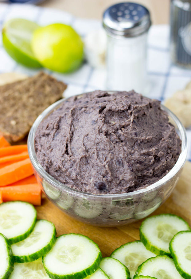 Photo of black bean dip another delicious way to eat beans! 