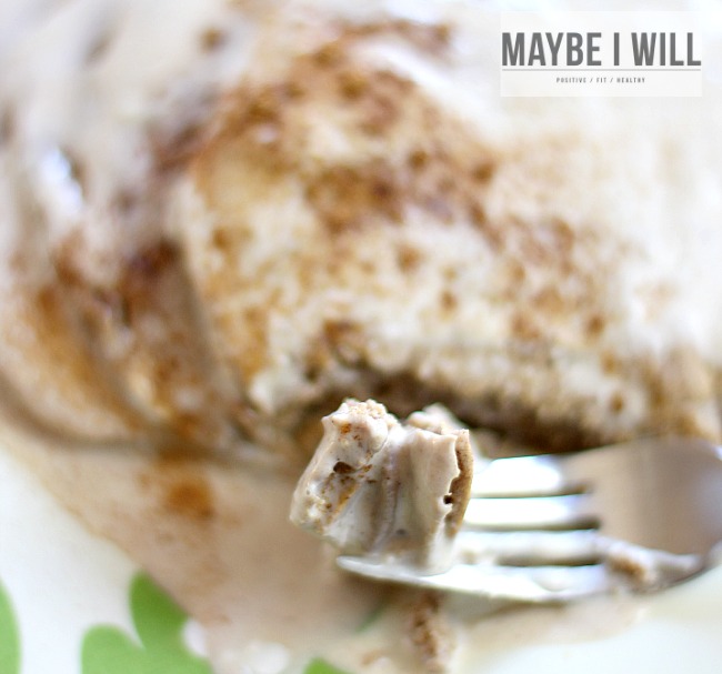 Low Carb Cinnamon Roll Protein Pancakes