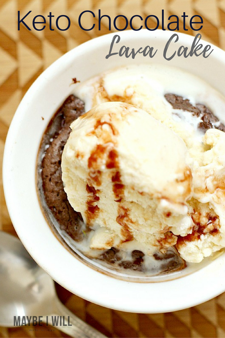 Sometimes you need a sweet treat when you are on a ketogenic diet! This Keto Chocolate Lave Cake is so flipping good you'll totally forget it's healthy! 