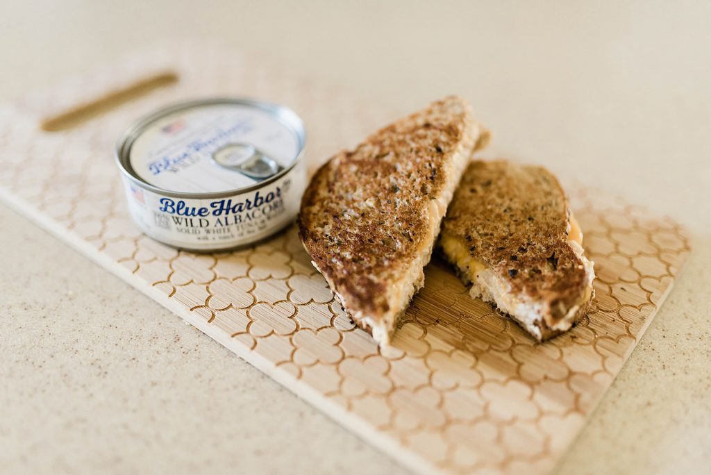 Photo of healthy tuna melt sandwich! So melty and delicious 