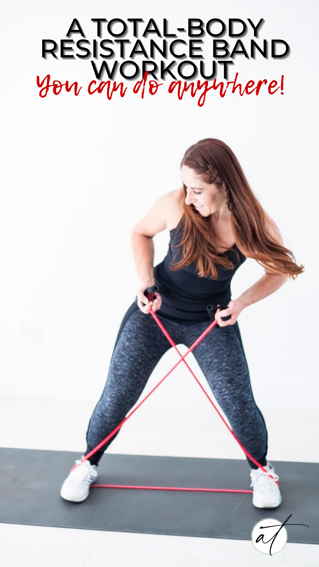 Total Body Resistance Band Workout! - Strength train wherever you may be! With this full-body sculpting resistance band workout!