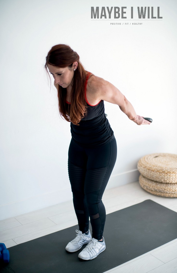 Tricep Reverse Extended Lifts 