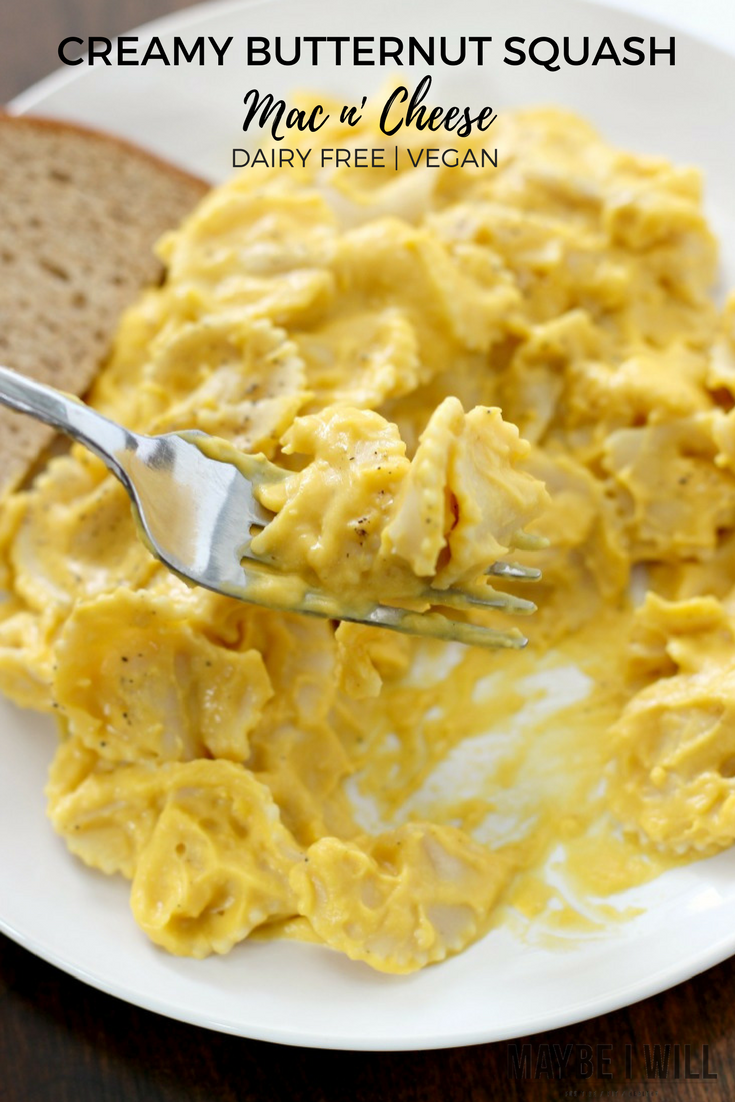 Creamy Butternut Squash Mac n’ Cheese