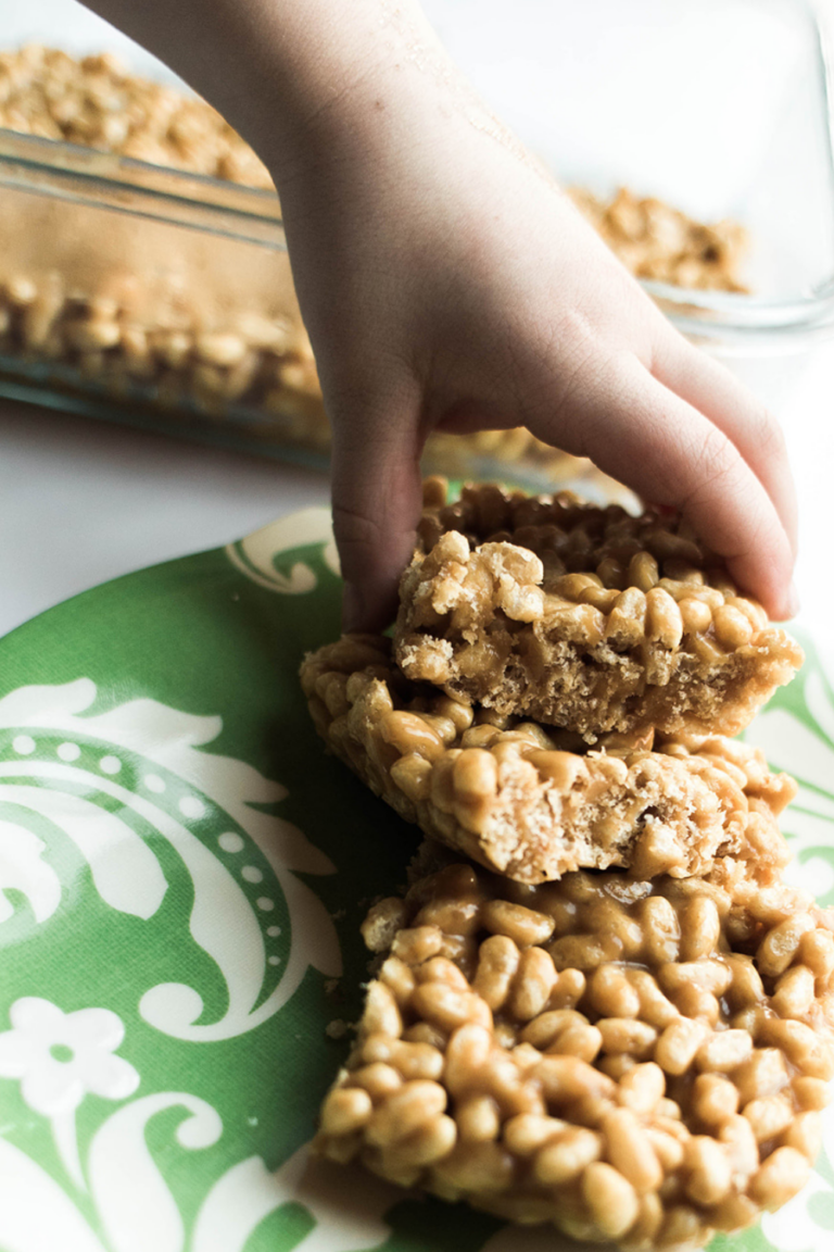 The BEST Kid-Approved Healthy Rice Krispie Treats