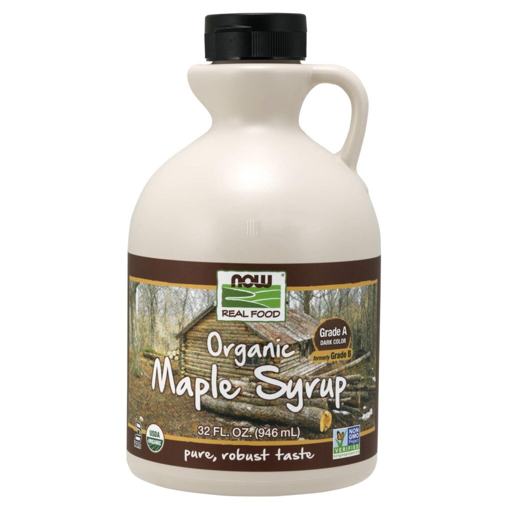 Photo of Now Brand Organic Maple Syrup