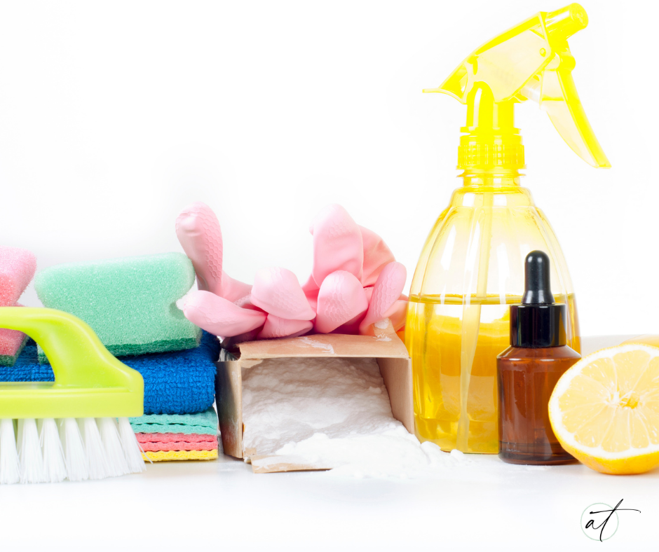 detoxify your life with getting rid of toxic heavy household cleaners, swap out for more natural or even use this recipe for an all natural homemade all purpose cleaner.