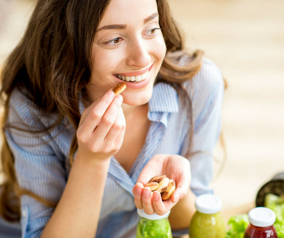 The truth about nuts. calorie counts, nutritional information, and why nuts may be the perfect snack! 