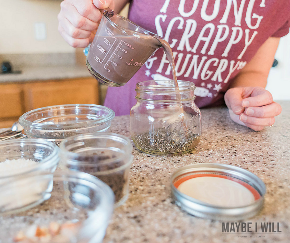 Joyful Almond Protein Packed Chia Seed Pudding 