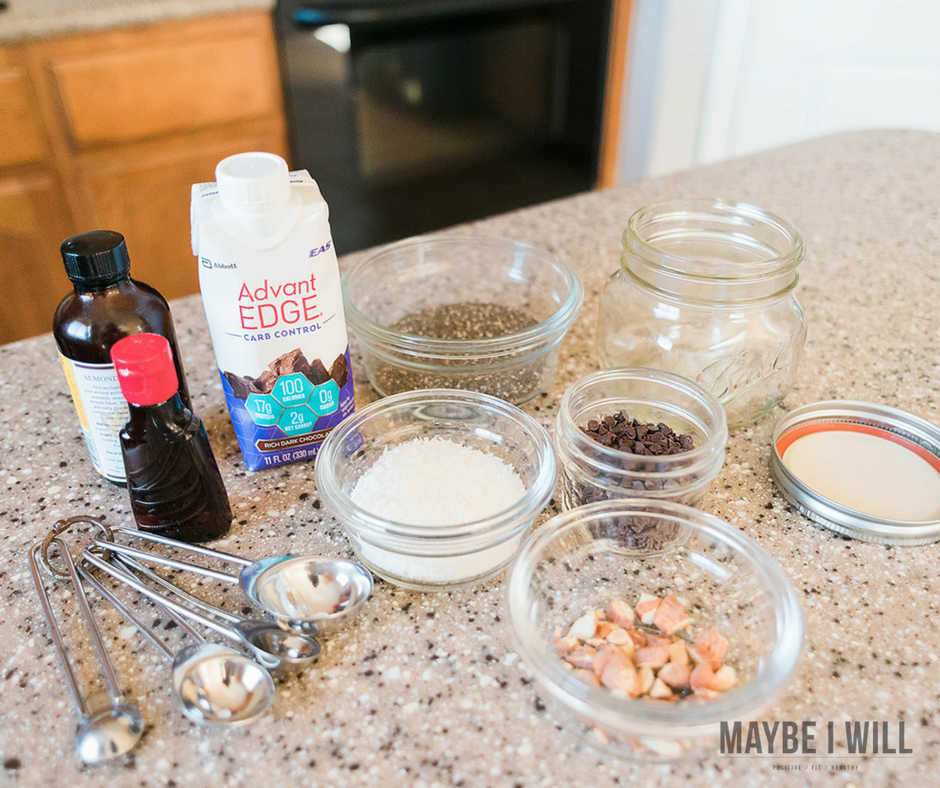 Joyful Almond Protein Packed Chia Seed Pudding 