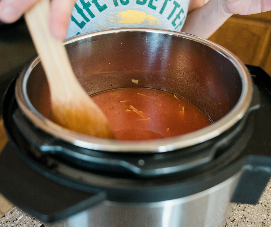For those nights when you need dinner on the table fast this Easy Instant Pot Vegetarian Spaghetti and Meatballs is about the easiest throw together dinner there is! 